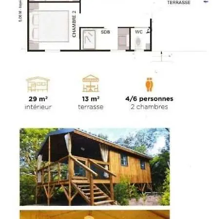 Кемпинг 3 Etoiles - Ccaidff *